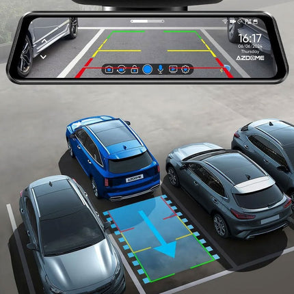 AZDome PG17 Max 4K 2CH Wifi GPS 64gb Dashcam