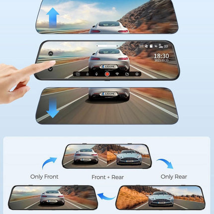 AZDome PG17 Pro 4K 2CH Wifi GPS 64gb Dashcam