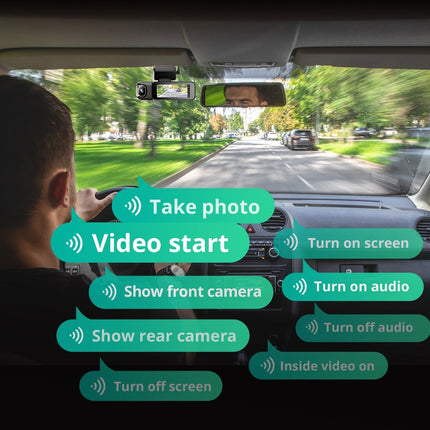 Botslab G980H 3CH 4K WiFi GPS 128 GB Dashcam
