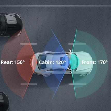 Botslab G980H 3CH 4K WiFi GPS 128 GB Dashcam