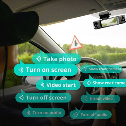 Botslab G980H 4CH 4K WiFi GPS 128 GB 360-Grad-Dashcam