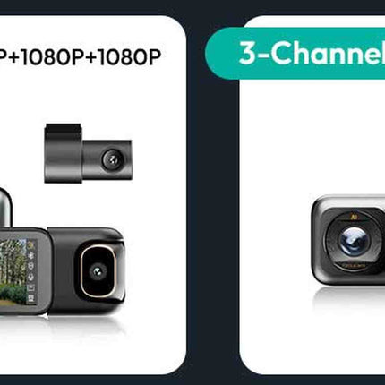 Botslab G980H 4CH 4K WiFi GPS 128 GB 360-Grad-Dashcam