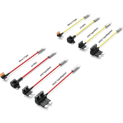 Kenwood CA-DR1130 Hardwire Kit USB-C 3-adrig