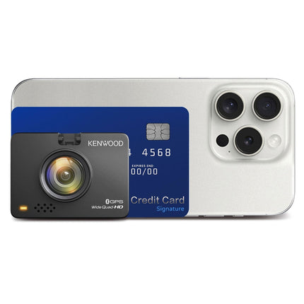 Kenwood DRV-A510W 2K Quad HD Wifi GPS Dashcam