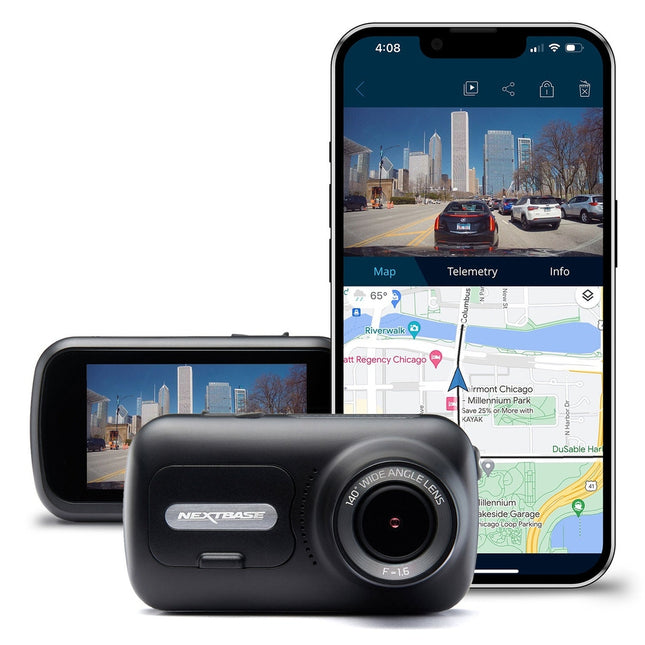 Nextbase 322GW Full-HD Touch Cloud Wifi GPS