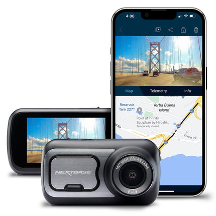 Nextbase 422GW 2K Touch Cloud Wifi GPS