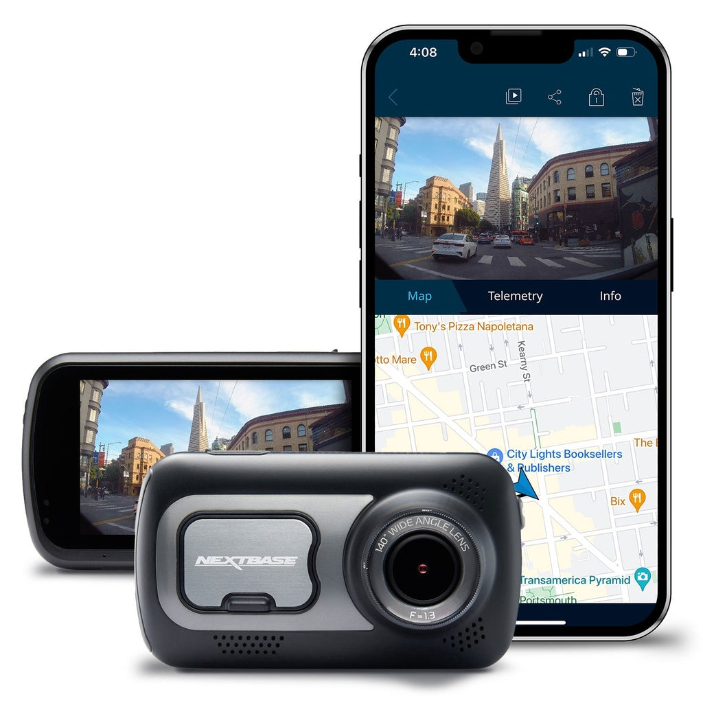 Nextbase 522GW 2K Touch Cloud Wifi GPS