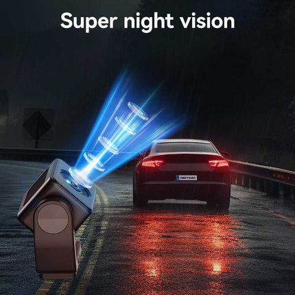 Redtiger F4 Pro 2CH 4K Touch Wifi GPS 128gb Dashcam