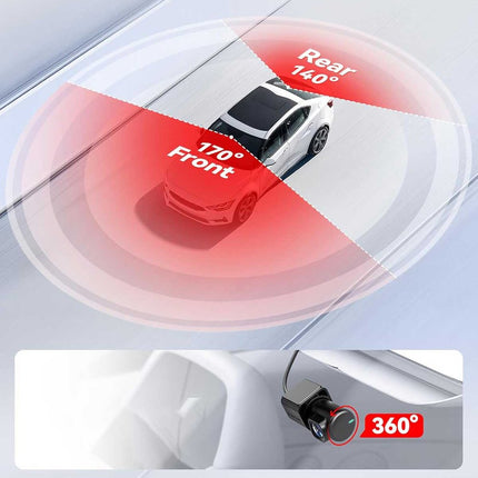Redtiger F7NP 4K Wifi GPS 2CH 128gb Dashcam