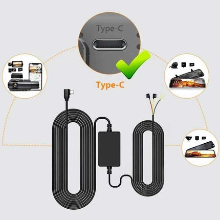 Redtiger Hardwire Kit USB-C 3-Draht