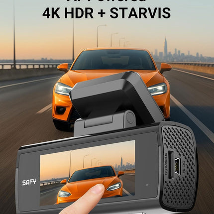 SAFY9 2CH 4K WiFi GPS 256 GB Dashcam