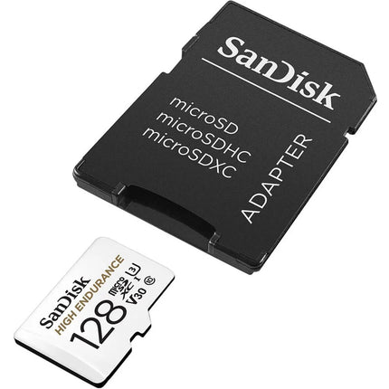 SanDisk 128 GB High Endurance U3 V30 microSD-Karte