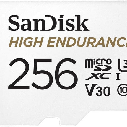 SanDisk 256 GB High Endurance U3 V30 microSD-Karte