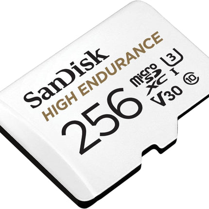 SanDisk 256 GB High Endurance U3 V30 microSD-Karte