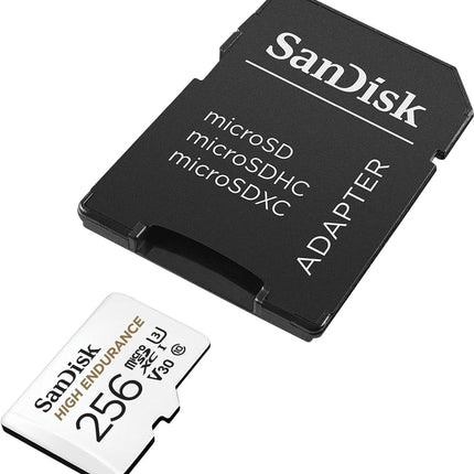 SanDisk 256 GB High Endurance U3 V30 microSD-Karte