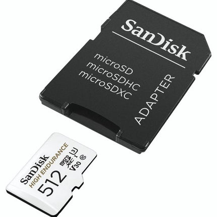 SanDisk 512 GB High Endurance U3 V30 microSD-Karte