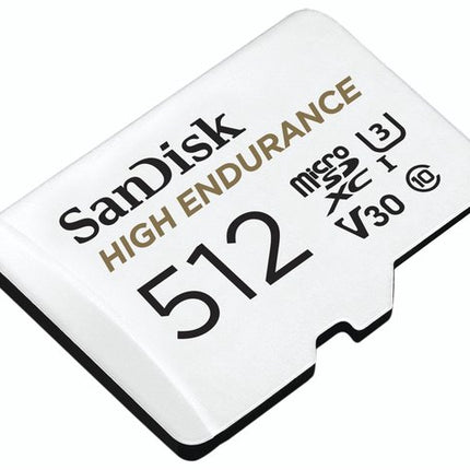 SanDisk 512 GB High Endurance U3 V30 microSD-Karte
