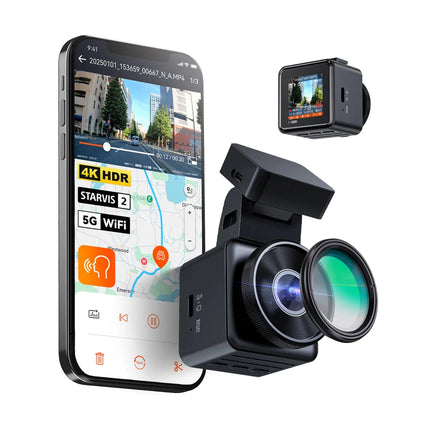 Vantrue E1 Pro Cloud 4K Wifi GPS Dashcam