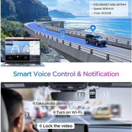 Viofo A329S 1CH 4K Wifi GPS Dashcam
