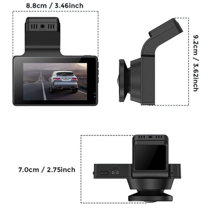 AZDome M63 Pro True 4K 64gb Wifi GPS Dashcam