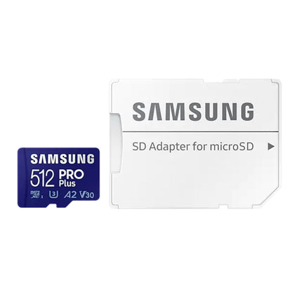 Samsung Pro Plus 512gb U3 V30 A2 Micro SDXC Karte